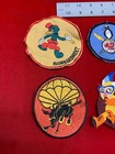 Wwii Era  sew-on Shoulder jacket Patches  Mixed Lot Of  6   Un-sewn  Some Rare