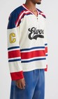 Elwood Mens Oversized Mesh Hockey Jersey Red Blue White Sz Xl New