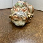 Chinese  Sleeping Cat Floral Enameled Porcelain Hand Paint Qianlong Period
