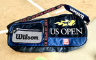 Wilson Us Open Tennis Bag Shoulder Strap Multi Racquet 29  New Vintage