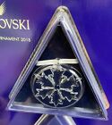 Swarovski 2018 Annual Edition Large Clear Snowflake Ornament New Sealed Package