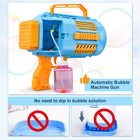 Upgraded Bubble Gun No Dip  Bubble Machine Gun With Light  9000  Bubbles Per Min