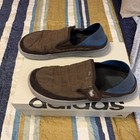 Walk Hero Slippers Men   s Size 11 Brown Indoor Outdoor Slip On Style House Shoes