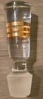 Vintage Mcm Glass Decanter Replacement Bottle Stopper Clear 4 75    Tall