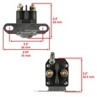Caltric Starter Solenoid For Hustler 030817 725-1426 7251426 925-1426 9251426