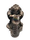 Myth   Magic Pewter Figurine The White Witch One Faceted Multi Coloured Crystal