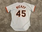 1991 Kevin Hickey Baltimore Orioles Game Used Worn Mlb Baseball Jersey Rawlings