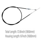 72 Inch Go Kart Throttle Cable For Predator 212 196 Cc Gx160 Gx200 5 5 6 5hp