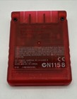 Sony Playstation 2 Ps2 Official Oem Magicgate Red 8mb Memory Card Genuine