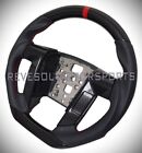 Revesol Hydro-dip Carbon Fiber Black Steering Wheel For 2011-2014 F150 Raptor