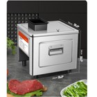 110 220v Electric Commercial Meat Cutting Cutter Slicing Machine Stainless Steel