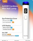 Art01r Handheld Uv Led Nail Lamp Cordless Rechargeable Flash Cure Gel X Light