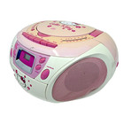 Hello Kitty Kt2028a Cd Cassette Boombox Radio Pink Tested Please Read