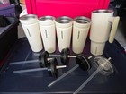 Starbucks 2025 Matte White Soft Touch Leak Proof Twist Seal Ss Tumbler Lot Of 5 