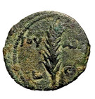 Tiberius Ae15 Roman Judean Provincial -  year 5   18 19ad  Ships Free  