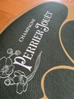 Perrier Jouet Champagne Orchid Decorative Area Throw Rug Floor Mat  brand New 