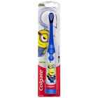 Colgate Kids Battery Toothbrush  Minions Toothbrush  1 Pack Each Blue   Yellow