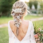 5pcs Women s Flower Hair Clips Barrette Rhinestone Flower Hair Pin Decor Fashion