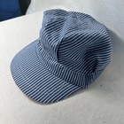 Railroad Conductor Hat Striped Youth Snapback Adjustable