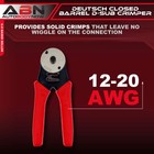 Abn Deutsch Closed-barrel D-sub Crimper 12-20 Awg
