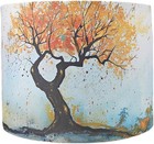 Colorful Living Tree Lamp Shade  Decorative Lamp Shades For Living Room set Of 2