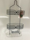 Black Rustproof Over-the-door Shower Caddy Organizer