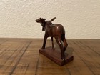 Hand Carved Ironwood Moose 