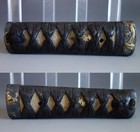 Tsuka Handle Hilt Sakura Menuki    men Fuchi Kashira Samurai Sword Fitting