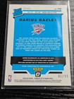 2019-20 Panini Donruss Optic Darius Bazley  156 Rated Rookie Red Prizm  99 Sp