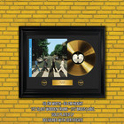 Gold Plated Lp Vinyl -  The Beatles - Memorabilia Gift   Pgr