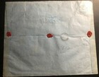 1949 Colombo Ceylon Airmail Oversized Cover To Zurich Switzerland Wax Seal