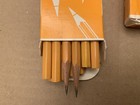 5 Dozen Vintage Eberhard Faber Marigold 240 No    2 Pencils  58 New 2 Are Used 