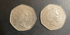 1 X Bailiwick Of Guernsey Freesia Flowers 1997 2008 Fifty Pence Coin 50p   Circ 