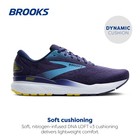 Brooks Men   s Ghost 16 Neutral Running Shoe - Blue bonnie Blue yellow - 10 Medium