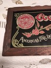 Vintage Adolph Coors American Fine Light Beer Wood Frame
