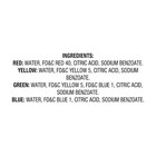 Assorted Food Coloring 1 2 Fl Oz Pack Of 4 Vibrant Colors For Baking