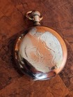 Keystone 18s Lever pendant Set Silveroid Lidded Thick Pocket Watch Case