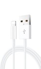 For Iphone 13 12 Xr 8 6s Se Usb Fast Charger data Sync Cable Cord 3ft White