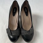 Bloch Leather Women   s Dance Shoes Size 8 Block Heel Round Toe