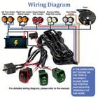 Pre-wired Turn Signal Horn Kit  Universal Dirt Bike Street Legal Kit