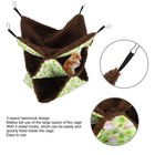 Triplelayer Hammock Small Animal Pet Cage Hamster Soft Warm Sleeping Hanging Bed