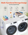 Washer Dryer Countertop 54  X 27  Wooden Washer And Dryer Topper White