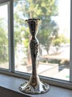 Godinger Silver Art Co  Candle Holder Stand Candlestick Silver Plated 