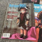 Antique Doll Collector Magazine Lot 12 Vtg Complete Set 2001 Design Color Glossy