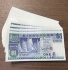 Singapore 1 Dollar Nd 1987 P 18 A Unc