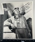 Signed B w 8 X10 Of Colonel Gregory  pappy  Boyington  Wwii  Pilot  Psa dna  Ace