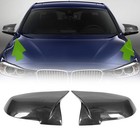 Real Carbon Fiber Side Mirror Caps For Bmw F30 3 Series  F32 4series F22 2012-18