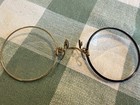 Antique Solid 9ct Gold Pince-nez Spectacles Birmingham Hallmarked