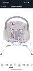 Baby Cradling Bouncer Musical Vibration Rocker Seat Infant Toddler Chair Swing