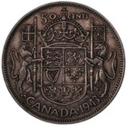 Canada - 50 Cents - 1943 - Km 36 - Silver  800